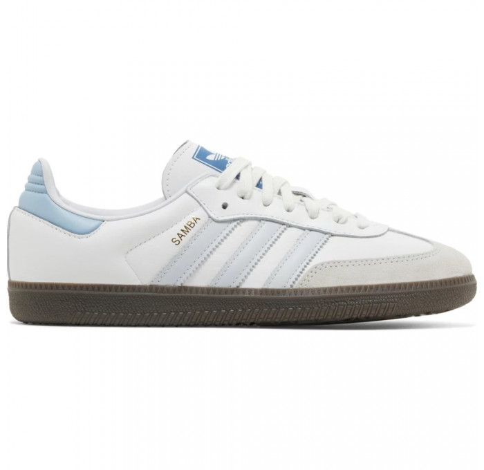 Кроссовки Adidas Samba OG White Halo Blue