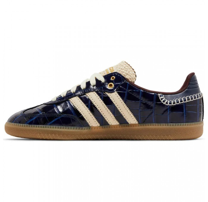 Кроссовки Adidas Samba OG x Wales Bonner Croc Collegiate Navy