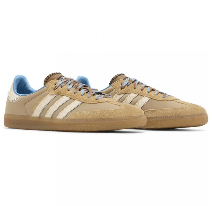 Кроссовки Adidas Samba x Wales Bonner Nylon Desert White
