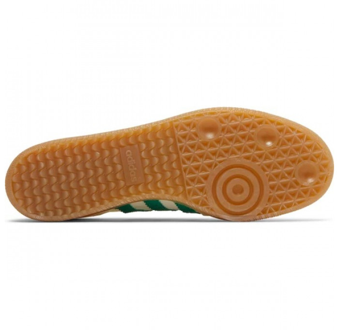 Кроссовки Adidas x Wales Bonner Samba Cream White Bold Green