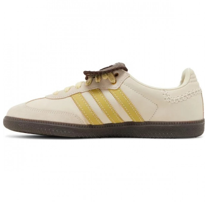 Кроссовки Adidas x Wales Bonner Samba Pony Ecru Tint Yellow