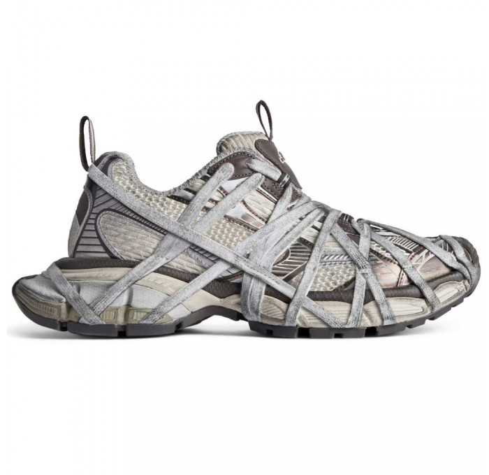 Кроссовки Balenciaga 3xl Extreme Lace Sneaker Brown Grey Beige