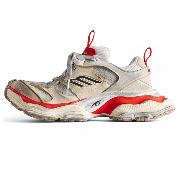 Кроссовки Balenciaga Cargo Sneaker Worn-Out - Beige Red