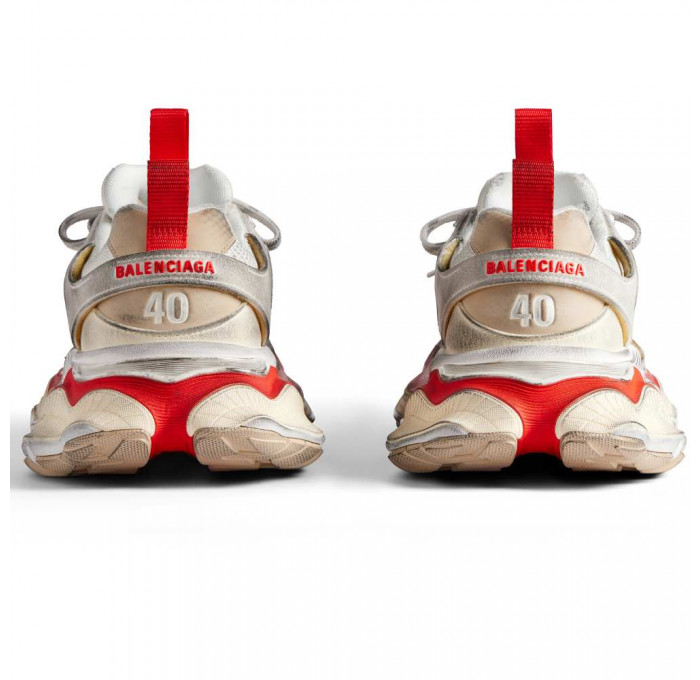 Кроссовки Balenciaga Cargo Sneaker Worn-Out - Beige Red