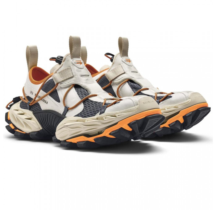 Кроссовки Balenciaga Hike Sneaker Beige Orange