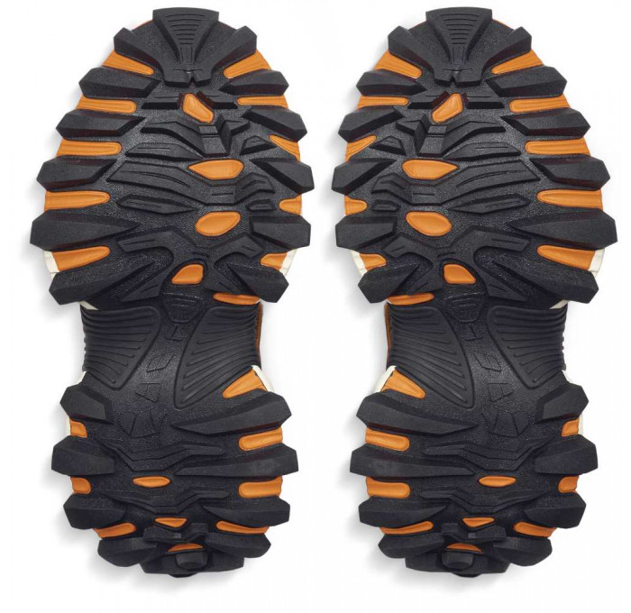 Кроссовки Balenciaga Hike Sneaker Beige Orange