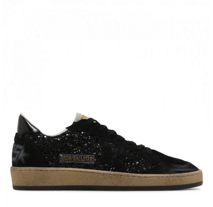 Кеды Golden Goose Ball-Star Wmns Black Glitter
