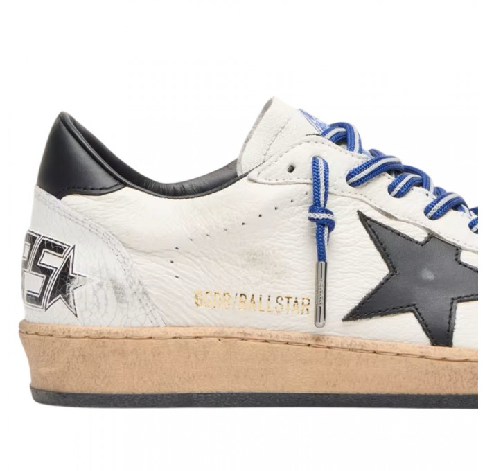 Кеды Golden Goose Ball-Star Donna Ltd Tennis-Inspired In Nappa Bianca