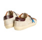 Кеды Golden Goose Super-Star Ltd Light Blue Star And Crocodile Heel Tab