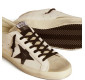 Кеды Golden Goose Super-Star Men's Black Croc-Print Star