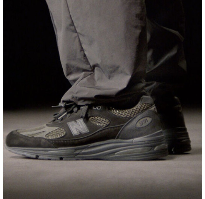 Кроссовки New Balance x Stone Island 991v2 Made In England Black