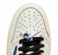 Кроссовки Nike Air Jordan 1 Low x Fragment x Travis Scott Sail Military Blue