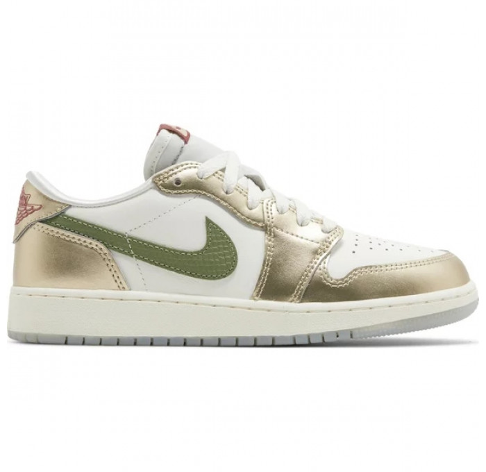 Кроссовки Nike Air Jordan 1 Retro Low OG Gs Year Of The Dragon - Gold
