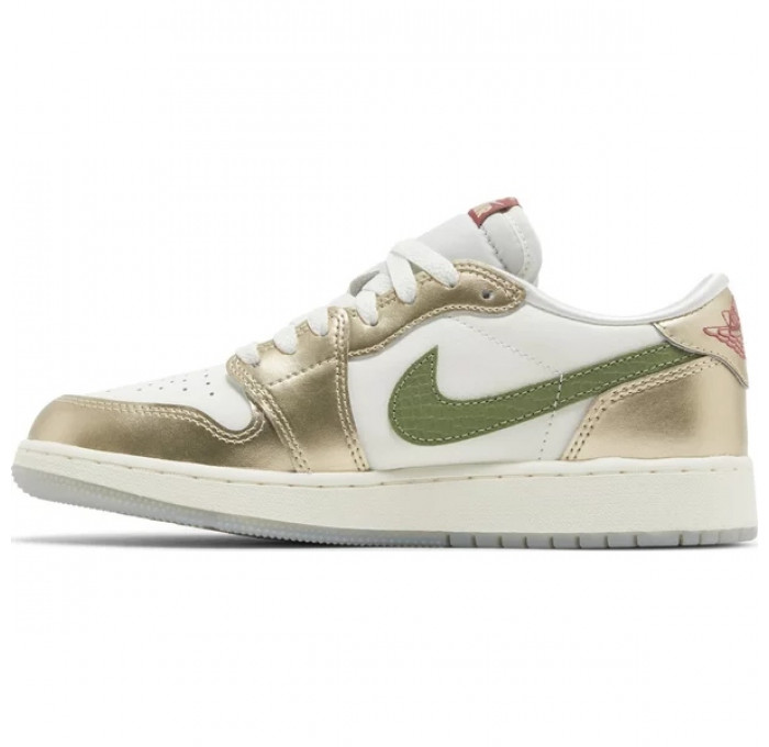 Кроссовки Nike Air Jordan 1 Retro Low OG Gs Year Of The Dragon - Gold