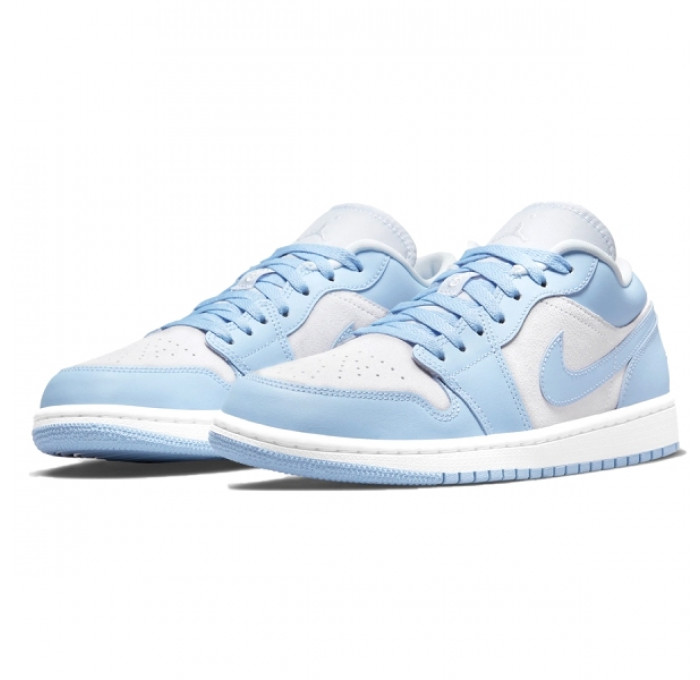 Кроссовки Nike Air Jordan 1 Low Football Grey Aluminum