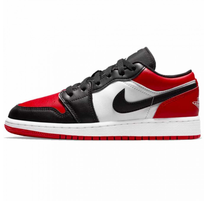 Кроссовки Nike Air Jordan 1 Low Gs Bred Toe