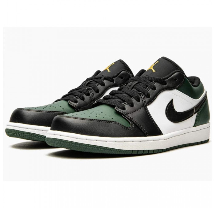 Кроссовки Nike Air Jordan 1 Low Gs Green Toe