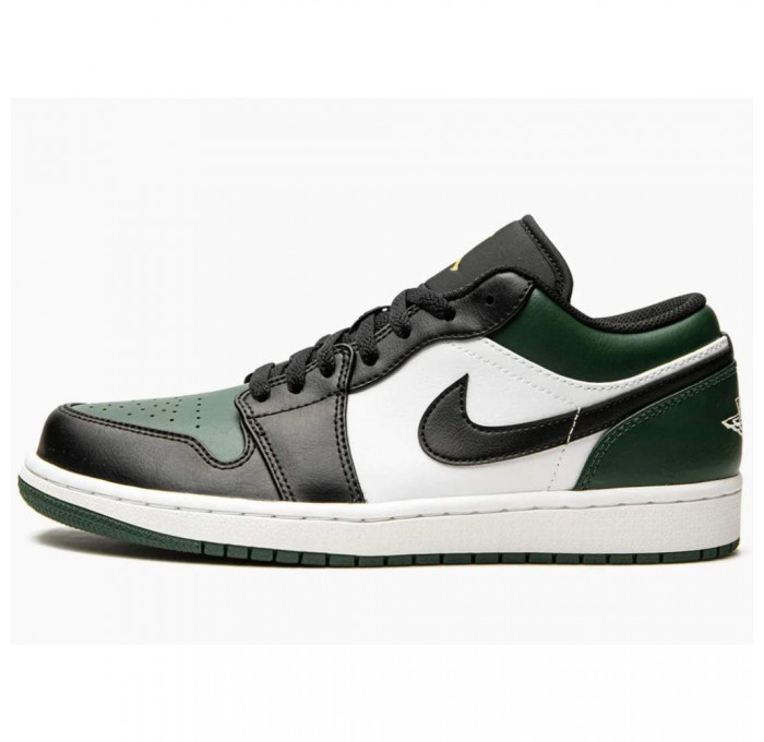 Кроссовки Nike Air Jordan 1 Low Gs Green Toe