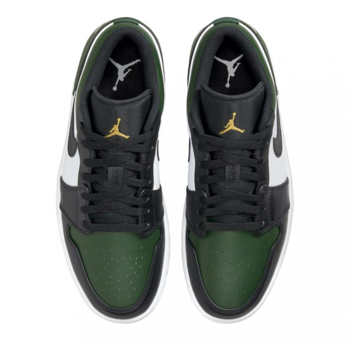 Кроссовки Nike Air Jordan 1 Low Gs Green Toe