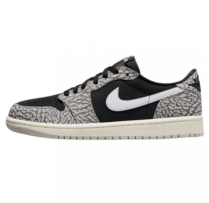Кроссовки Nike Air Jordan 1 Low OG Black Cement