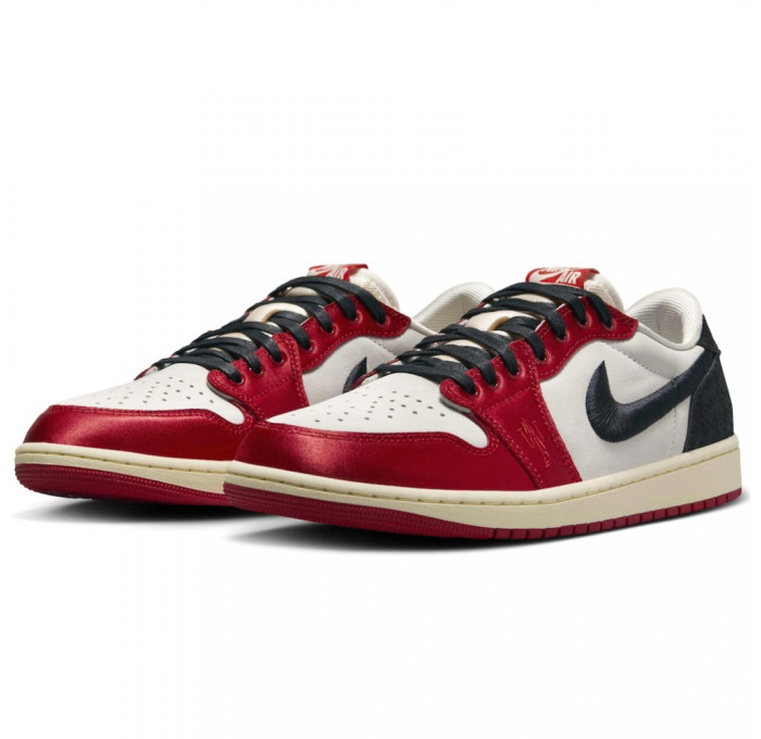 Кроссовки Nike Air Jordan 1 Low x Trophy Room Rookie Card-Away