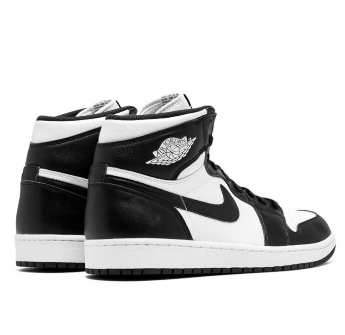 Кроссовки Nike Air Jordan 1 Retro High Black White (2014)