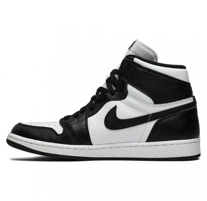 Кроссовки Nike Air Jordan 1 Retro High Black White (2014)