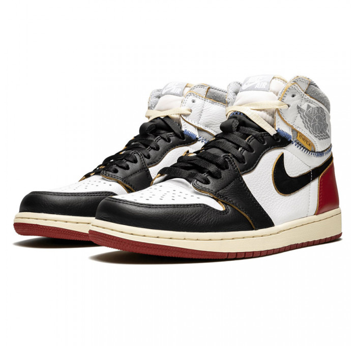 Кроссовки Nike Air Jordan 1 Retro High Union Los Angeles Black Toe