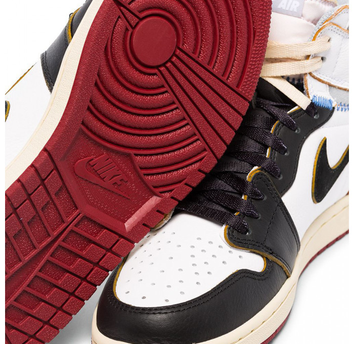 Кроссовки Nike Air Jordan 1 Retro High Union Los Angeles Black Toe