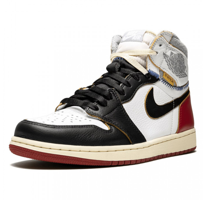 Кроссовки Nike Air Jordan 1 Retro High Union Los Angeles Black Toe