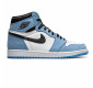 Кроссовки Nike Air Jordan 1 Retro High White University Blue Black