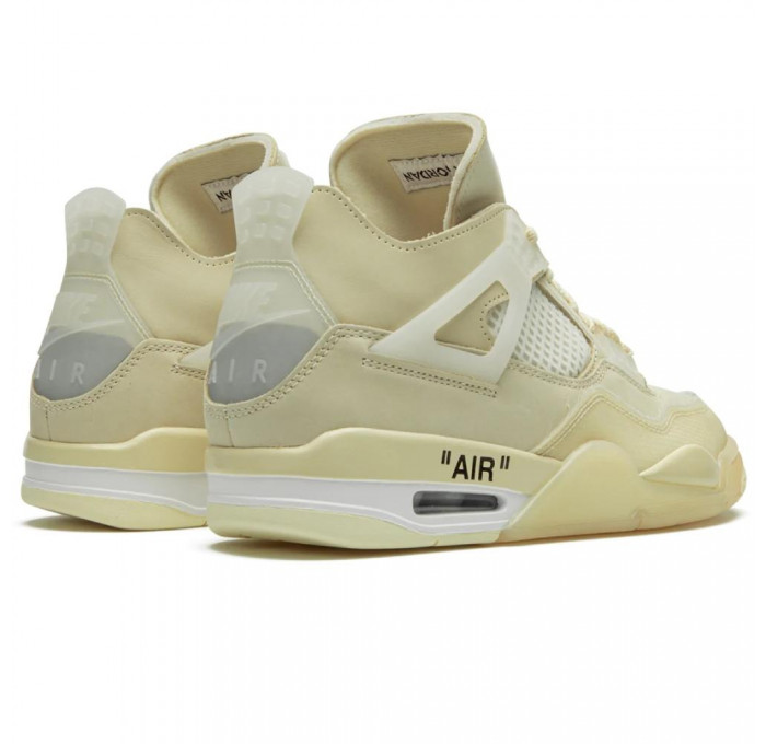 Кроссовки Nike Air Jordan 4 Retro Off-White Sail