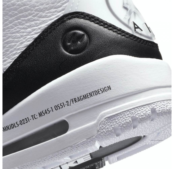 Кроссовки Nike Fragment Design x Air Jordan 3 Retro Sp White