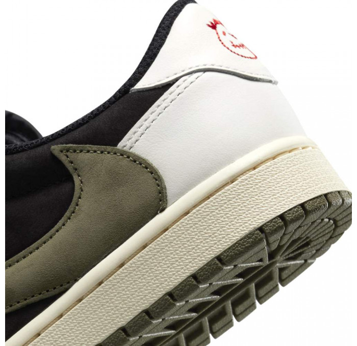 Кроссовки Nike Air Jordan 1 Retro Low OG SP x Travis Scott Olive