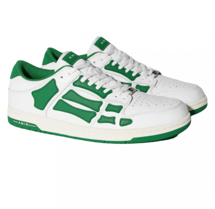 Кроссовки Amiri Skel Top Low Green White