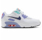 Кроссовки Nike Air Max 90 Se 2 Gs White Dark Purple Dust
