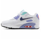 Кроссовки Nike Air Max 90 Se 2 Gs White Dark Purple Dust