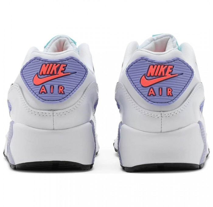 Кроссовки Nike Air Max 90 Se 2 Gs White Dark Purple Dust