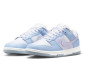 Кроссовки Nike Dunk Low Blue Airbrush Canvas