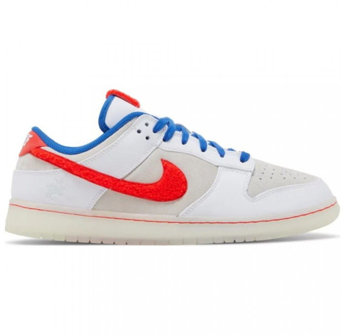 Кроссовки Nike Dunk Low Retro Prm Year Of The Rabbit White Crimson Varsity Royal