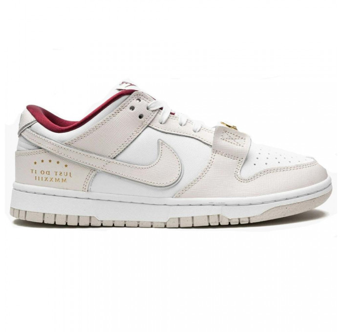 Кроссовки Nike Dunk Low Se Just Do It White Phantom