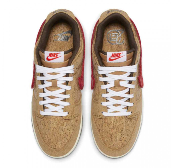 Кроссовки Nike Dunk Low x Clot Cork
