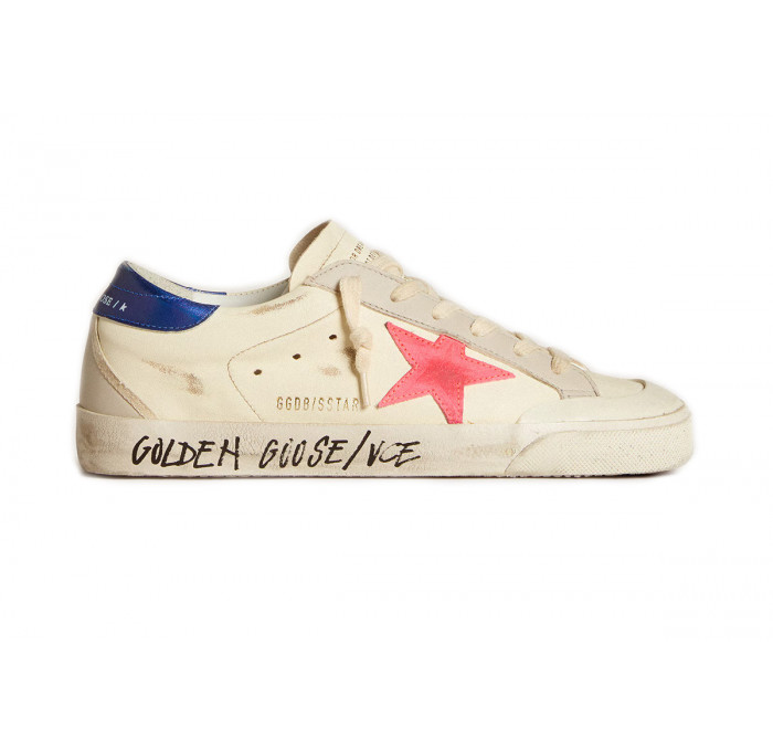 Кеды Golden Goose Super-Star Suede Star And Metallic Leather Heel Tab