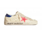 Кеды Golden Goose Super-Star Suede Star And Metallic Leather Heel Tab