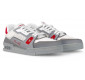 Кроссовки Louis Vuitton Trainer Low Grey Red