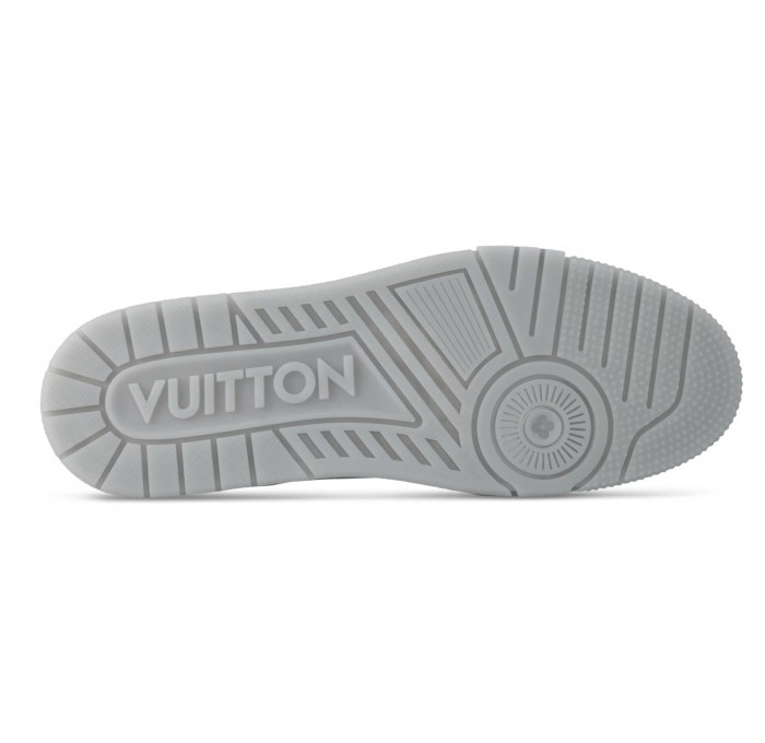 Кроссовки Louis Vuitton Trainer Low Grey Red