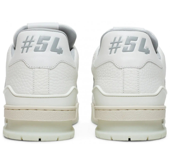 Кроссовки Louis Vuitton Trainer Low White Signature