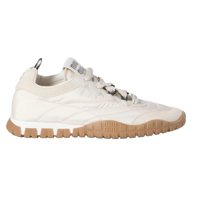 Кроссовки Miu Miu Tyre Ivory
